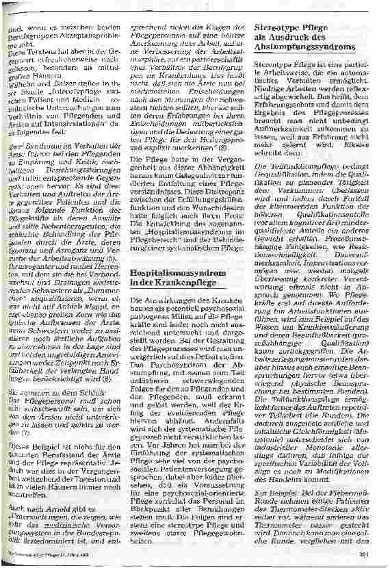 Vorschauseite 3: Theorie - Praxis - Pflegenotstand Teil 1