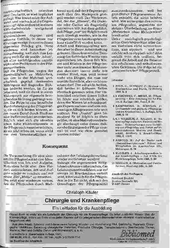 Vorschauseite 5: Theorie - Praxis - Pflegenotstand Teil 1