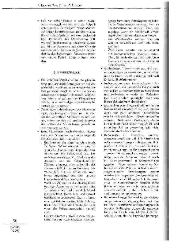 Vorschauseite 3: Qualitätssicherung der Krankenhausund Praxishygiene