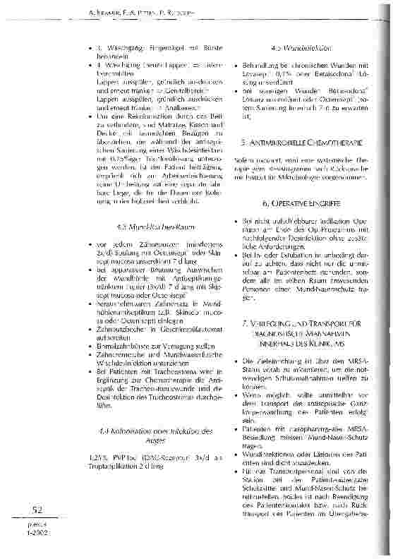 Vorschauseite 5: Qualitätssicherung der Krankenhausund Praxishygiene