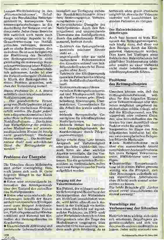 Vorschauseite 2: Schwachstelle Notaufnahme