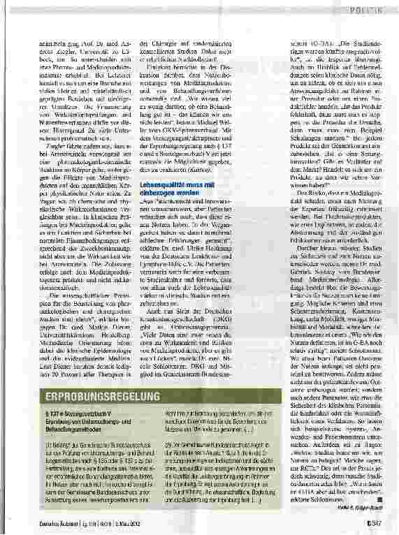Vorschauseite 2: Nutzenbewertung ist machbar