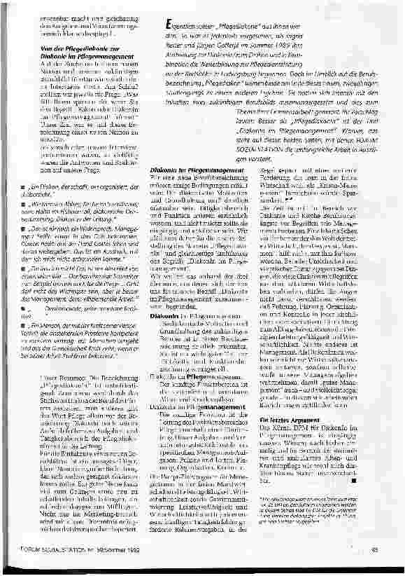 Vorschauseite 2: Diakon im Pflegemanagement