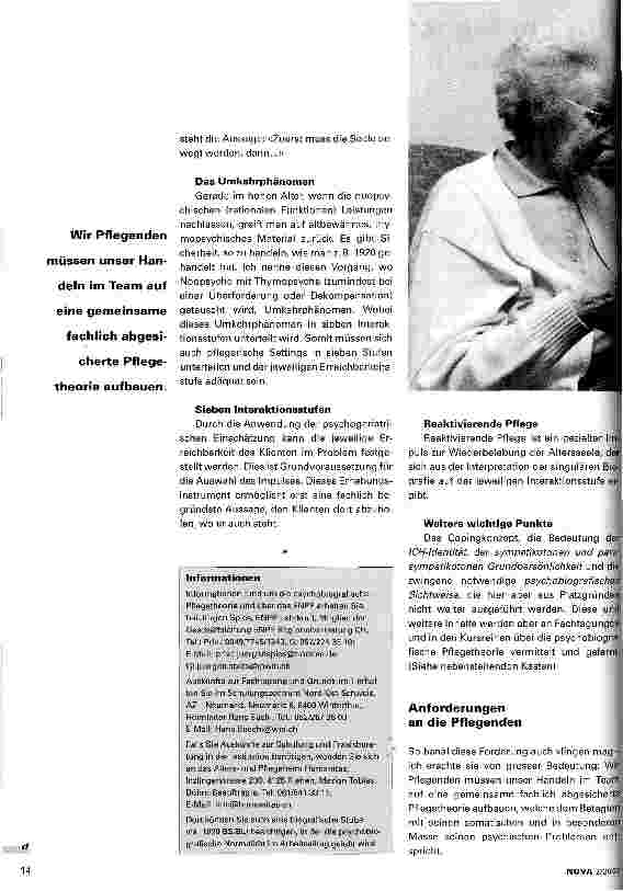 Vorschauseite 2: Nur ein Mensch, der seelisch lebt, bewegt auch (freiwillig) seine Beine
