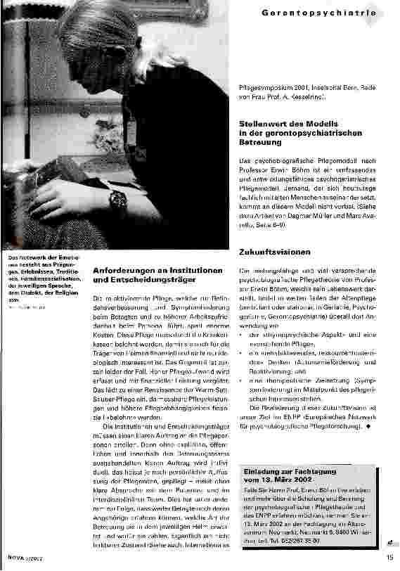 Vorschauseite 3: Nur ein Mensch, der seelisch lebt, bewegt auch (freiwillig) seine Beine