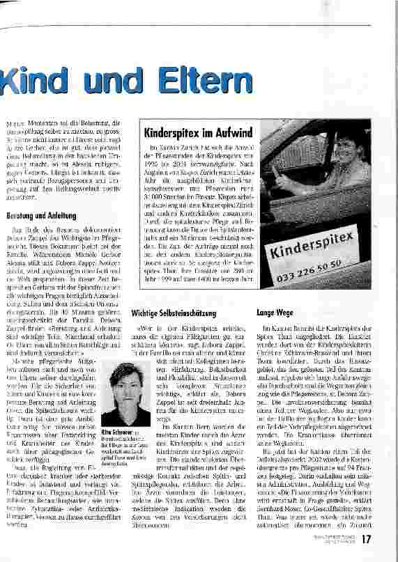 Vorschauseite 2: Mehr Lebensqualität für Kind und Eltern