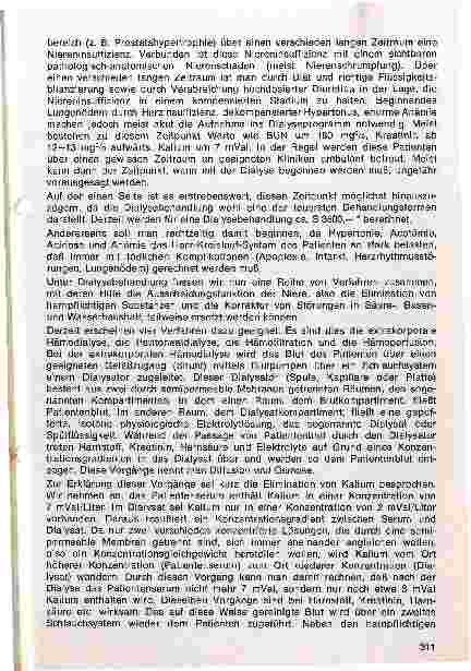 Vorschauseite 2: Die Dialyse