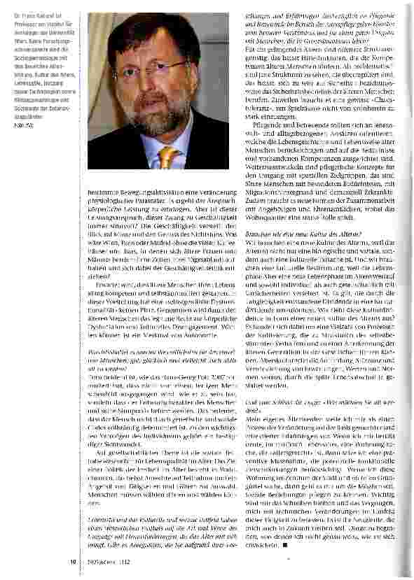 Vorschauseite 3: Aktiv altern?