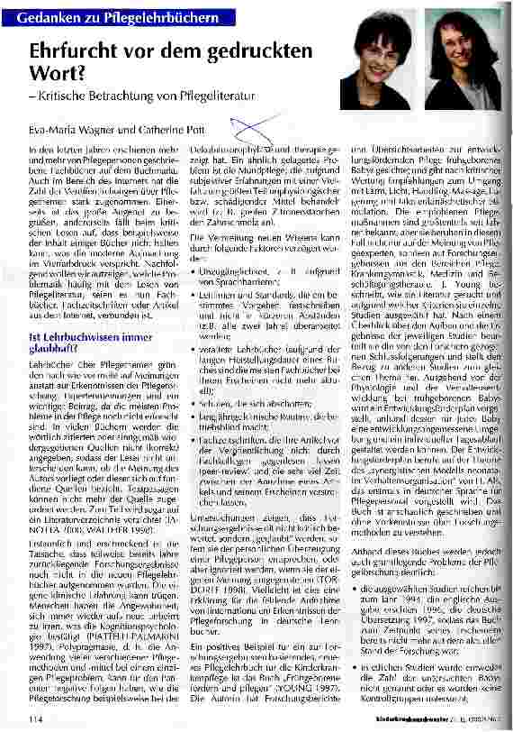 Vorschauseite 1: Ehrfurcht vor dem gedruckten Wort?