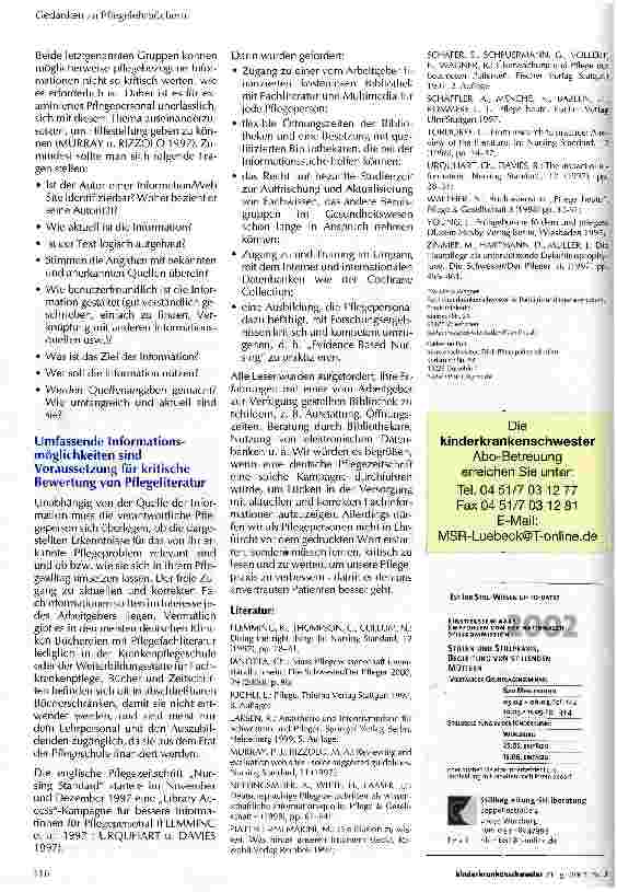 Vorschauseite 3: Ehrfurcht vor dem gedruckten Wort?