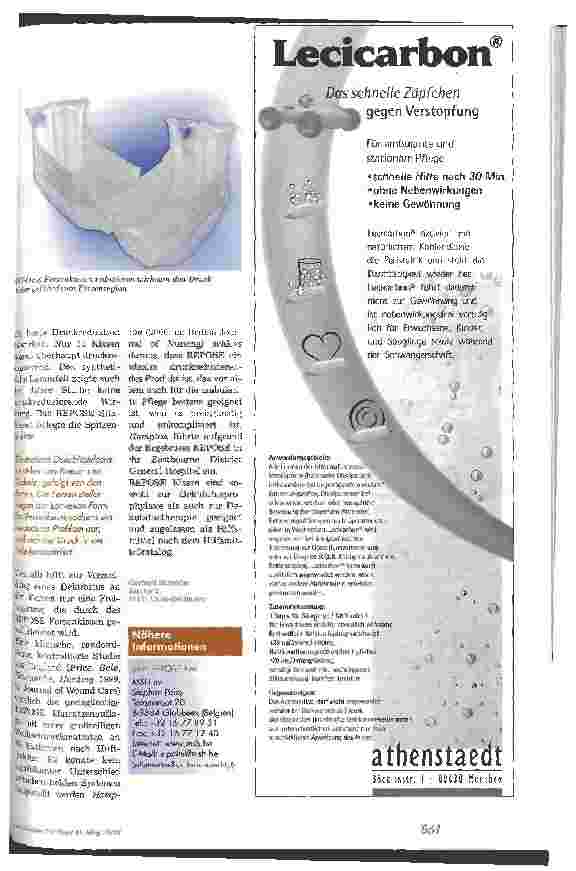 Vorschauseite 2: Anti-Dekubitus-Systeme Die wissenschaftlich-preiswerte Lösung