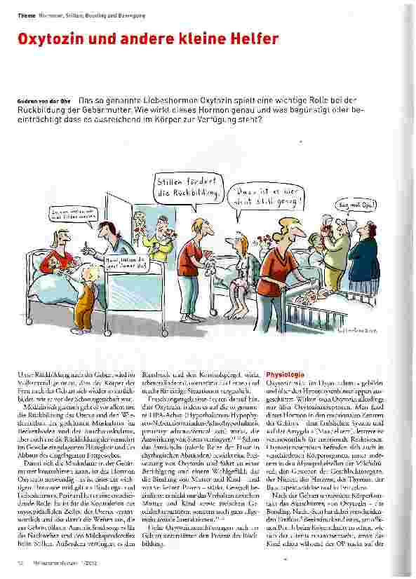 Vorschauseite 1: Oxytozin und andere kleine Helfer
