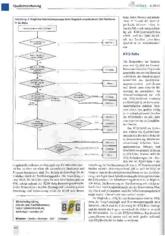 Vorschauseite 4: Vergleich von QM-Verfahren in der Reha