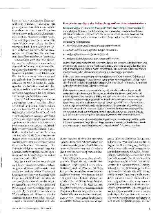 Vorschauseite 2: Die Wunde phasengerecht versorgen