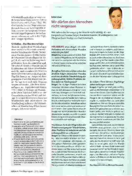 Vorschauseite 4: Die Wunde phasengerecht versorgen