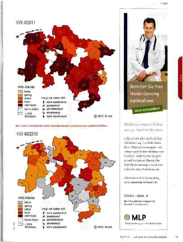 Vorschauseite 2: Surveillance der Influenza und anderer akuter respiratorischer Erkrankungen in Niedersachsen