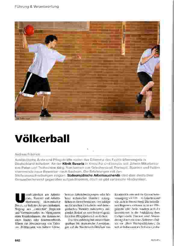 Vorschauseite 1: Völkerball