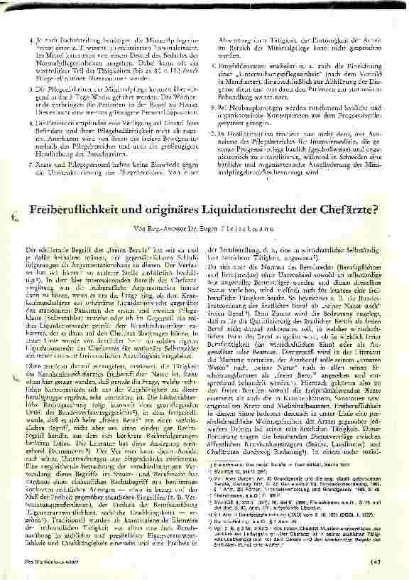 Vorschauseite 5: Änderungen der Struktur im Pflegebereich der Krankenhäuser