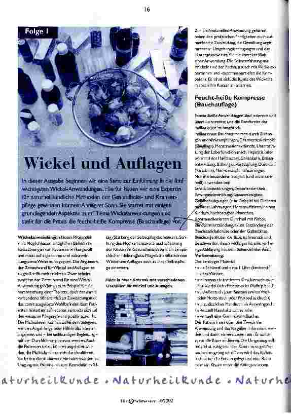 Vorschauseite 1: Wickel und Auflagen Folge 1