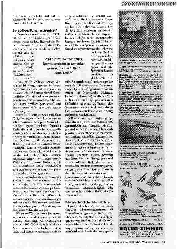Vorschauseite 2: Jenseits von Lourdes