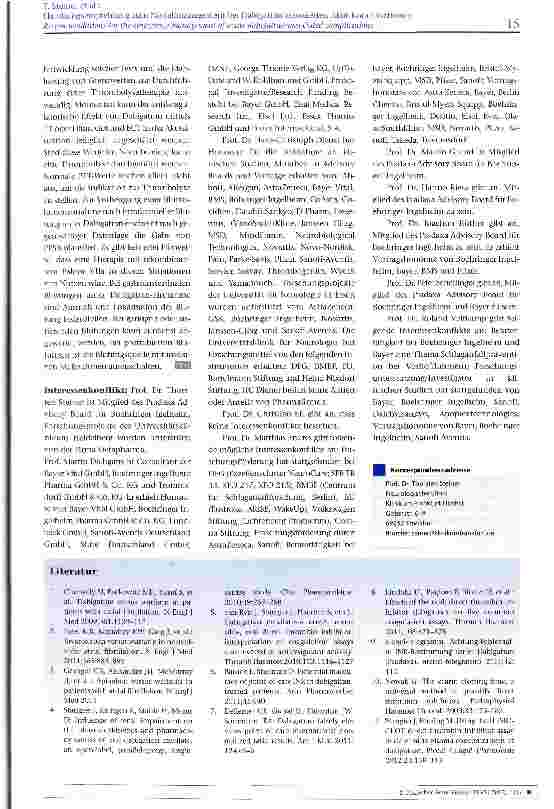 Vorschauseite 6: Handlungsempfehlung zum Notfallmanagement bei Dabigatran assoziierten Akut-Komplikationen