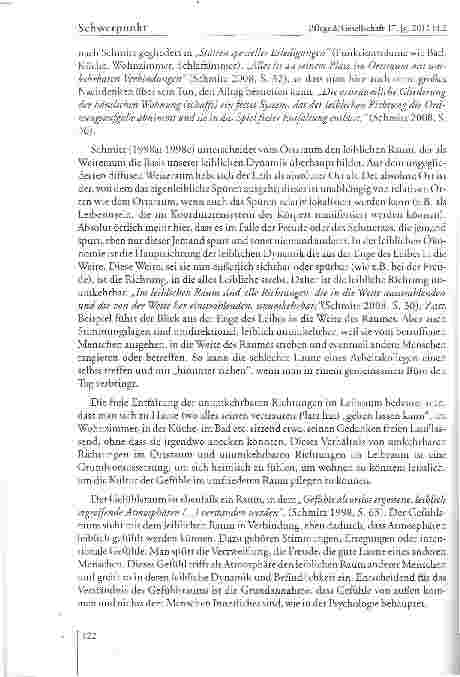 Vorschauseite 3: Neophänomenologische Betrachtungen über das Altenheim