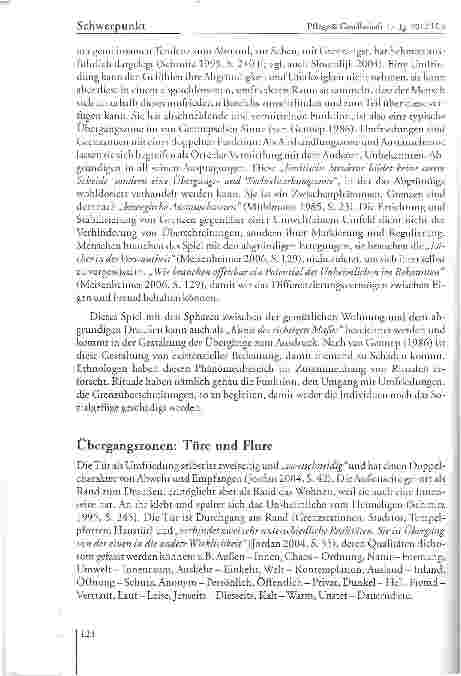 Vorschauseite 5: Neophänomenologische Betrachtungen über das Altenheim