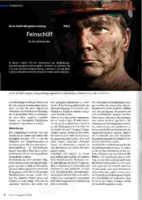 Vorschauseite 1: Feinschliff