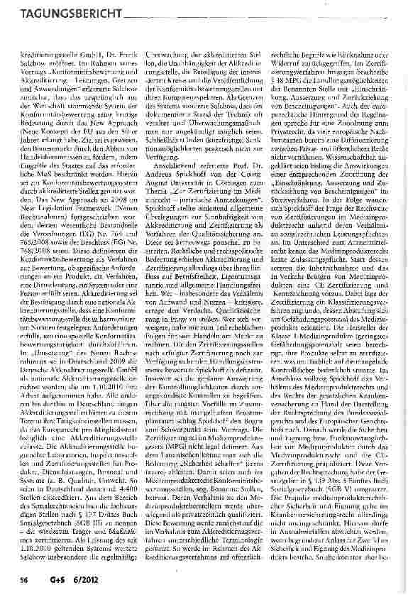 Vorschauseite 2: „Bürgernahe Effizienz - 44. Richterwoche des Bundessozialgerichts
