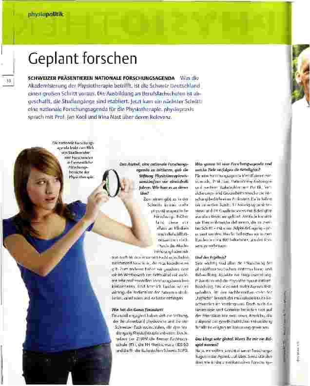 Vorschauseite 1: Geplant forschen