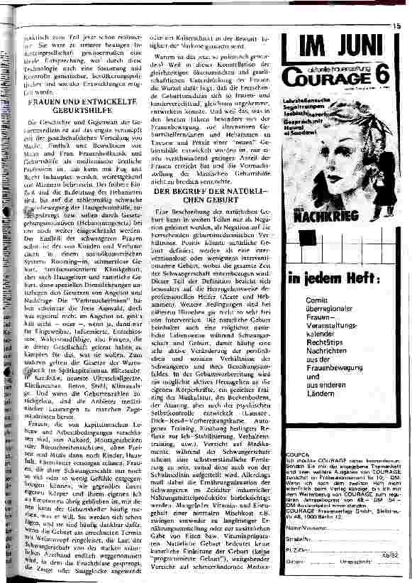 Vorschauseite 2: Natürliche Geburt in der Industiegesellschaft
