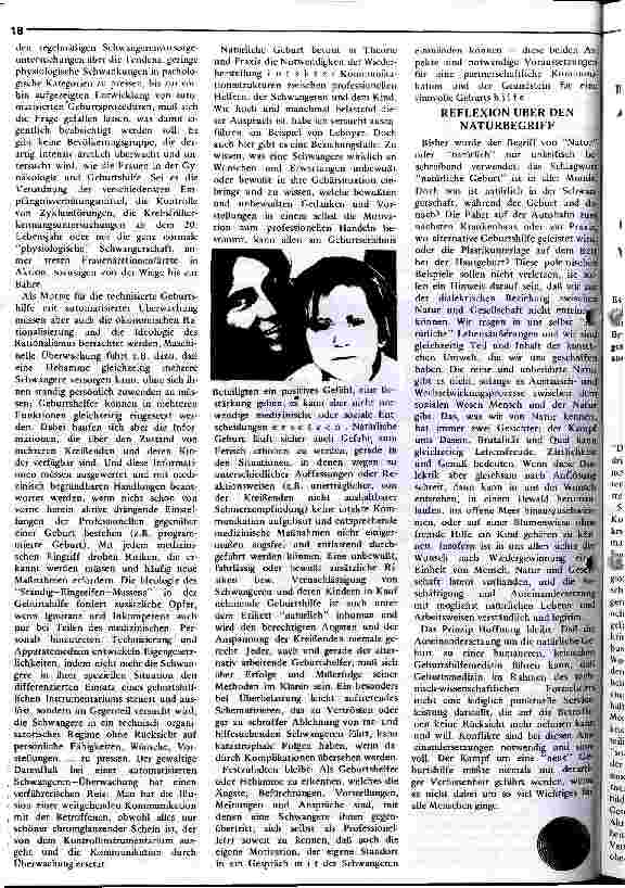 Vorschauseite 5: Natürliche Geburt in der Industiegesellschaft