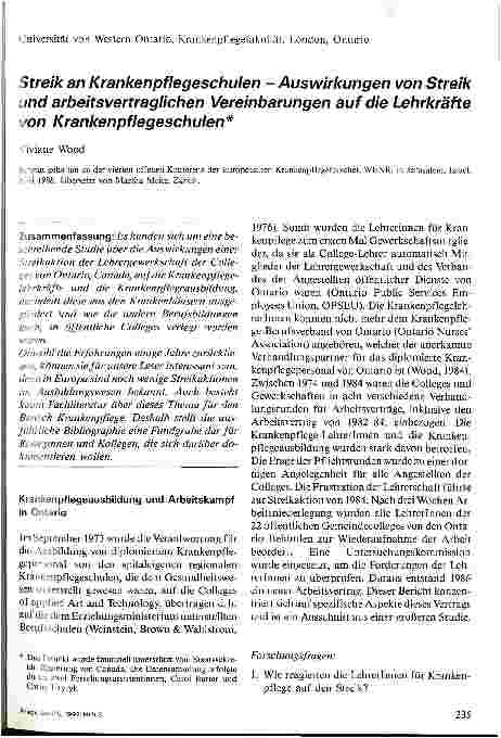 Vorschauseite 1: Streik an Krankenpflegeschulen - Auswirkungen von Streik und arbeitsvertraglichen Vereinbarungen auf die Lehrkräfte ..