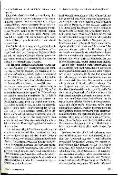 Vorschauseite 3: Streik an Krankenpflegeschulen - Auswirkungen von Streik und arbeitsvertraglichen Vereinbarungen auf die Lehrkräfte ..