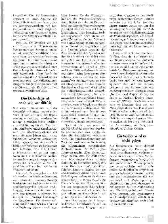 Vorschauseite 2: Mehrweg ohne Mehrwert