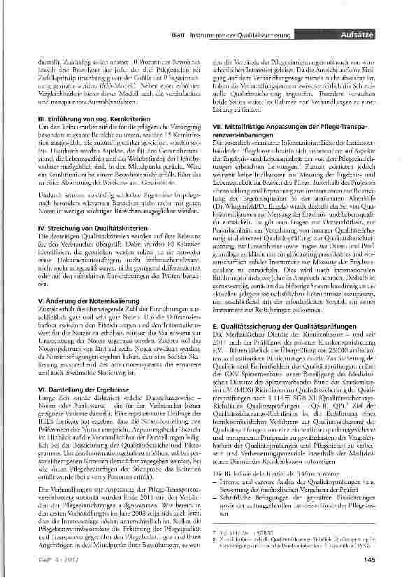 Vorschauseite 3: Qualitätssicherung der Qualitätssicherung