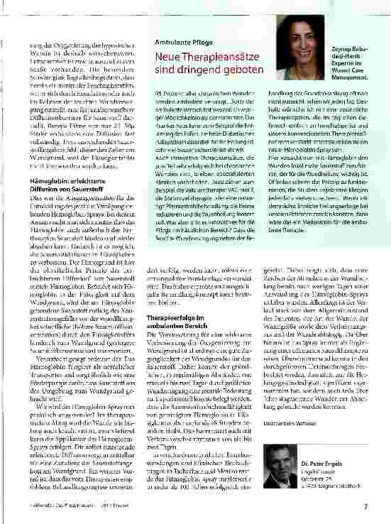 Vorschauseite 2: Wunden brauchen Säuerstoff