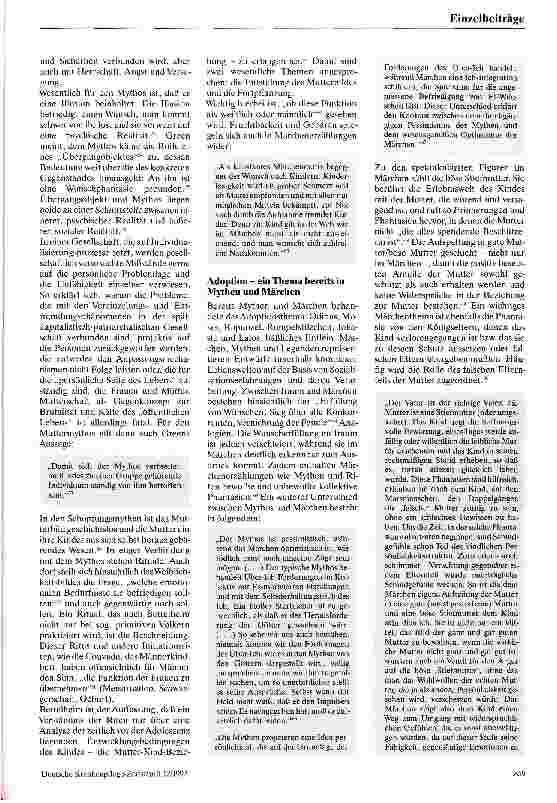Vorschauseite 2: Mütter im Abseits - zur Identitätsproblematik von Frauen, die ihr Kind abgeben