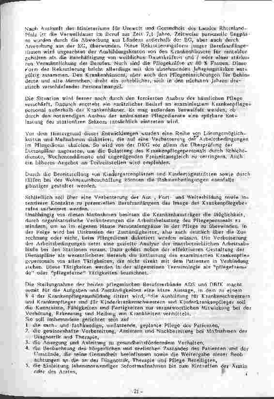 Vorschauseite 2: Aufgaben und Zuständigkeiten des Pflegedienstes