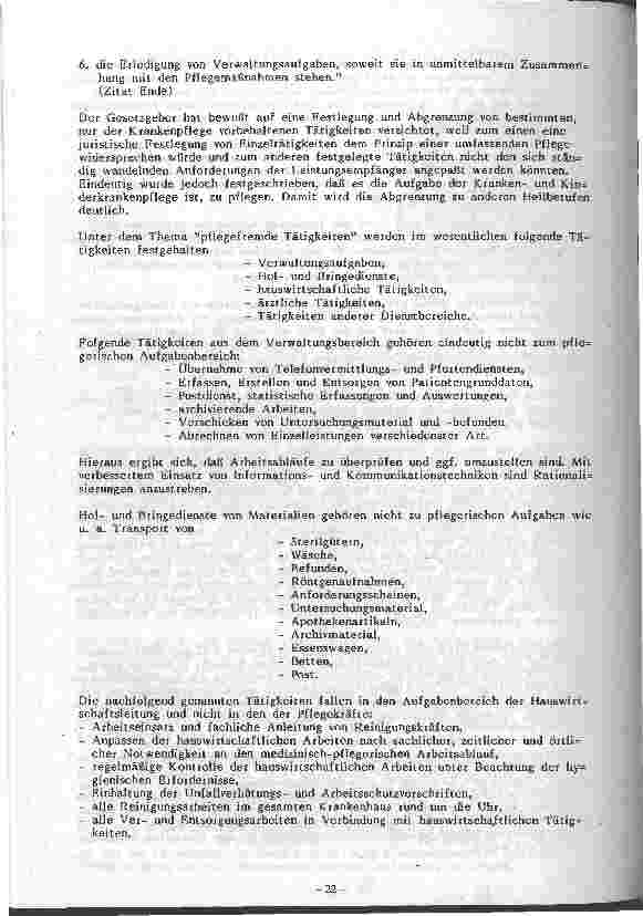 Vorschauseite 3: Aufgaben und Zuständigkeiten des Pflegedienstes