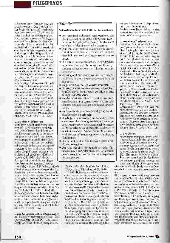 Vorschauseite 2: Blutungen im HNO-Bereich erfordern schnelles Handeln Hals-Nasen-Ohrenheilkunde - Teil V