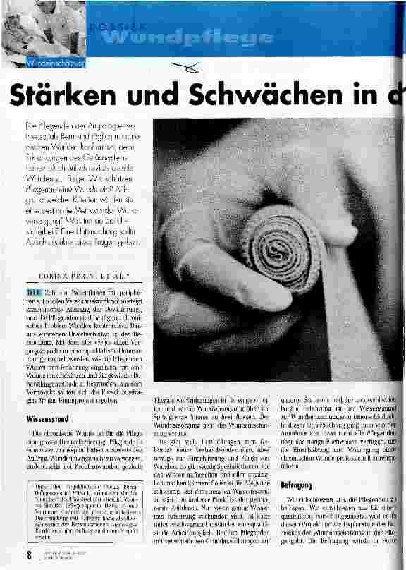 Vorschauseite 1: Stärken und Schwächen in der Pflege