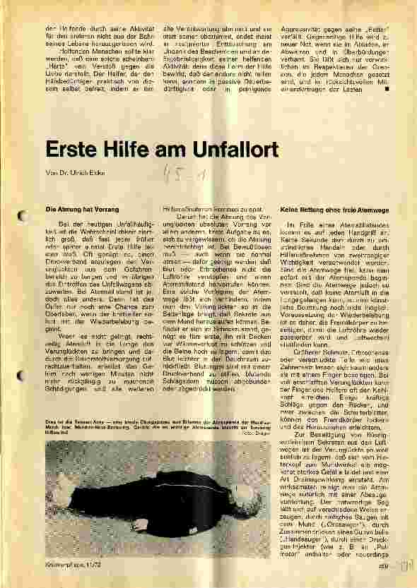Vorschauseite 2: Hilfen für den Helfer