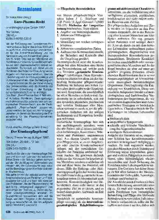 Vorschauseite 2: Pflegerische Besonderheiten im Alter