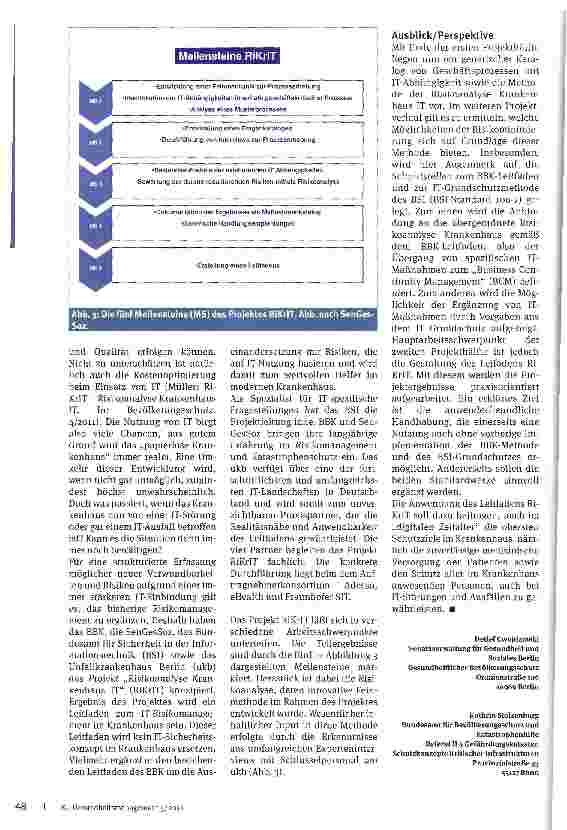 Vorschauseite 4: Stromausfall im Krankenhaus