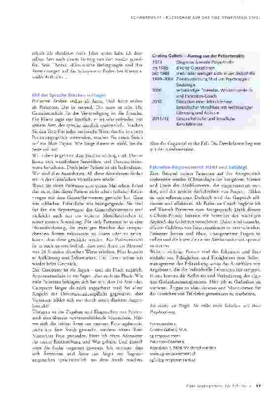 Vorschauseite 2: Jeder Patient ist einzigartig