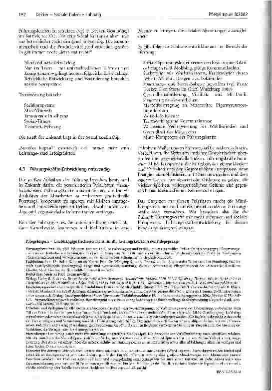 Vorschauseite 6: Soziale Balance Führung