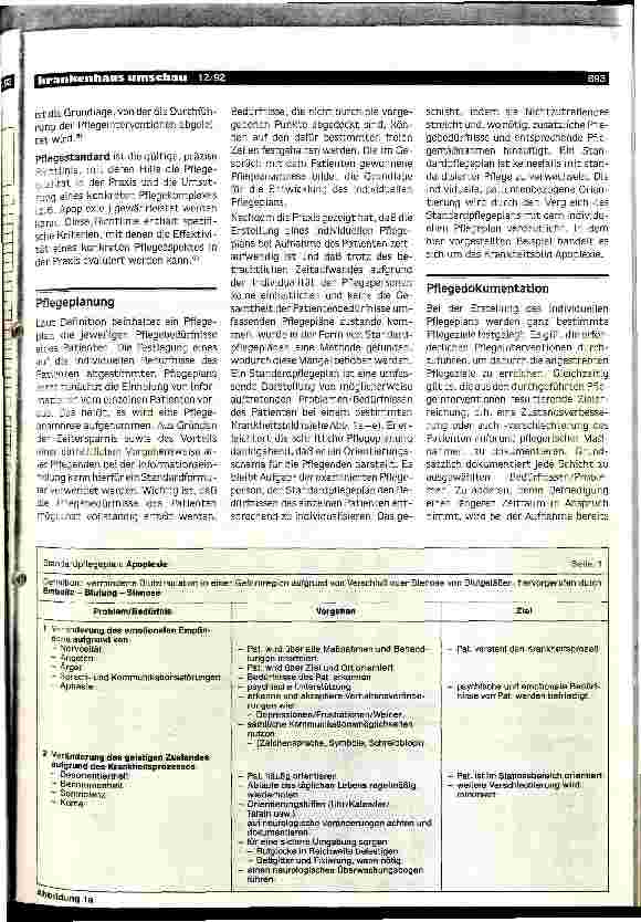 Vorschauseite 3: Qualitätssicherung ist für die Krankenpflege sehr wichtig