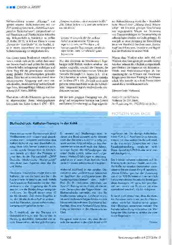 Vorschauseite 3: „Bildung in einem Zeitalter zunehmender Gleichheit - ein Weg zur „Ochlokratie?