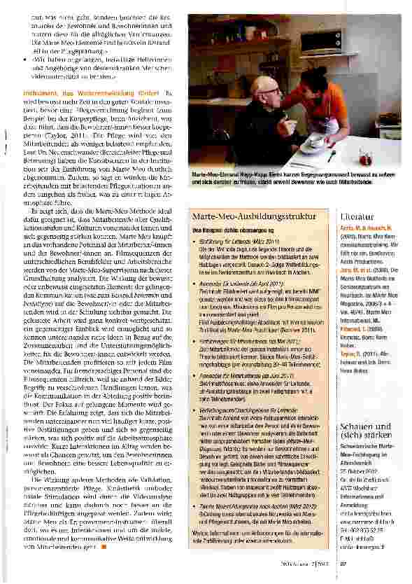 Vorschauseite 3: Begegnungsmomente im Alltag nutzen